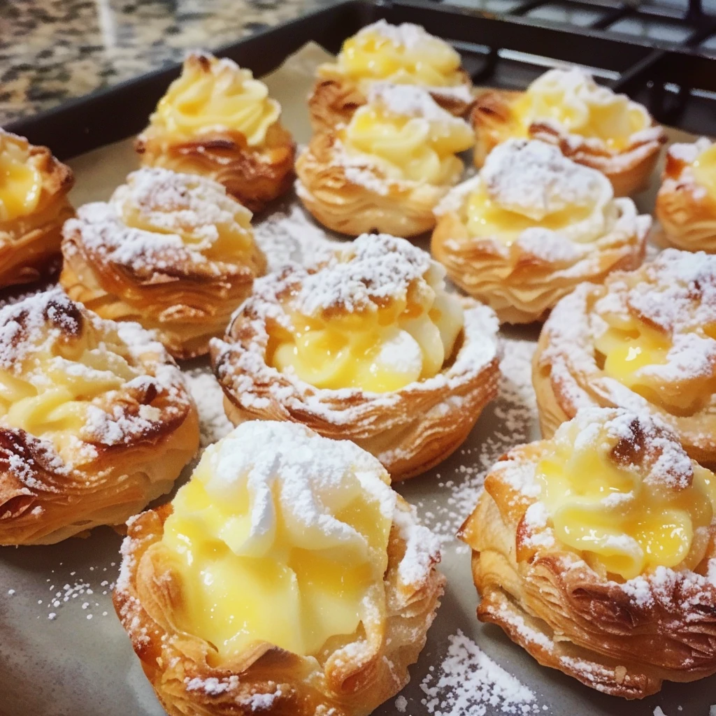 How to Make Lemon Custard Pufflets