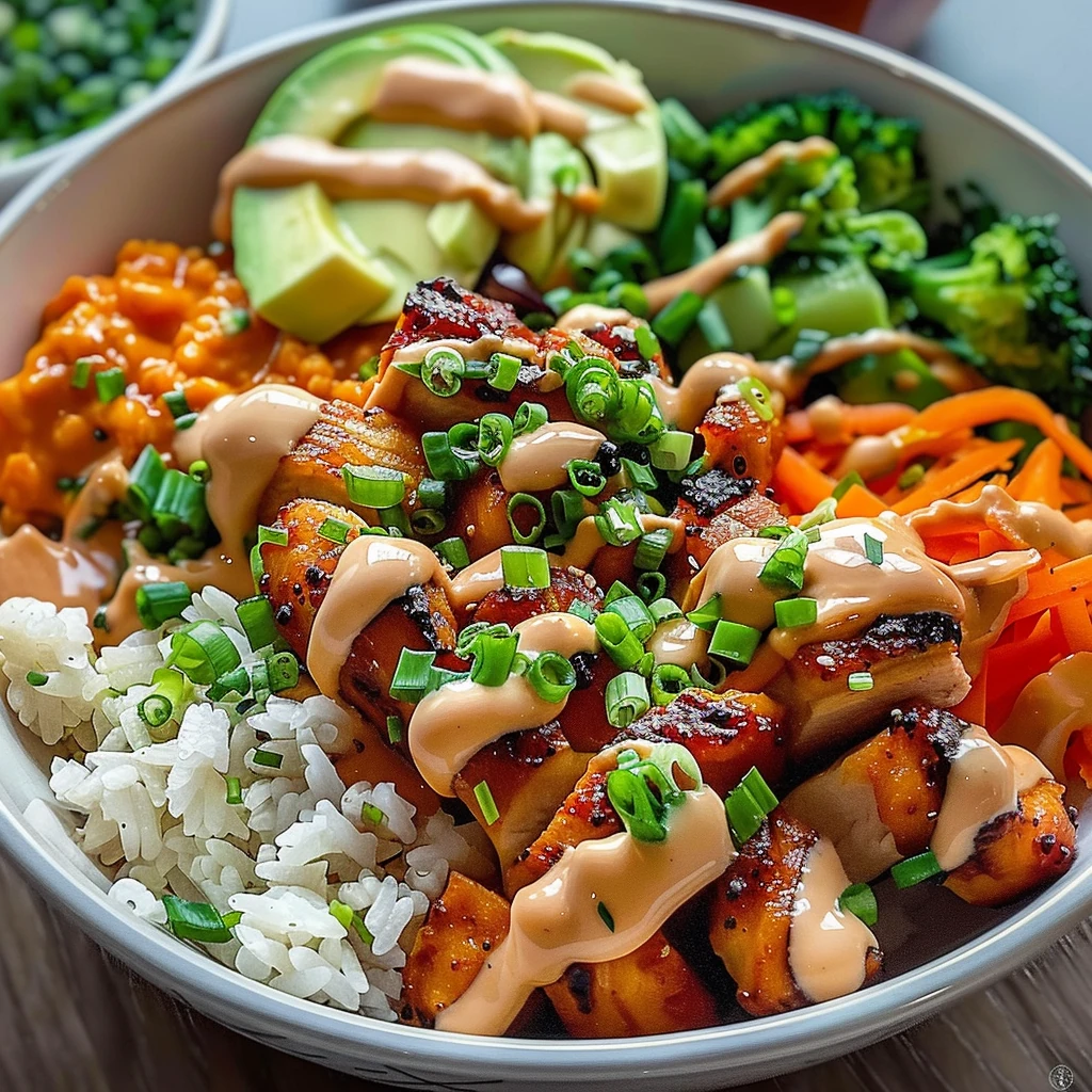 How to Make Bang Bang Chicken Bowl