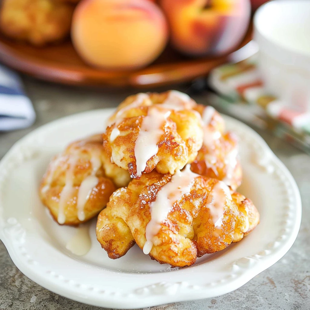 How to Make Delicious Fresh Peach Fritters
