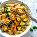 How to Make Easy Baked Chicken and Zucchini