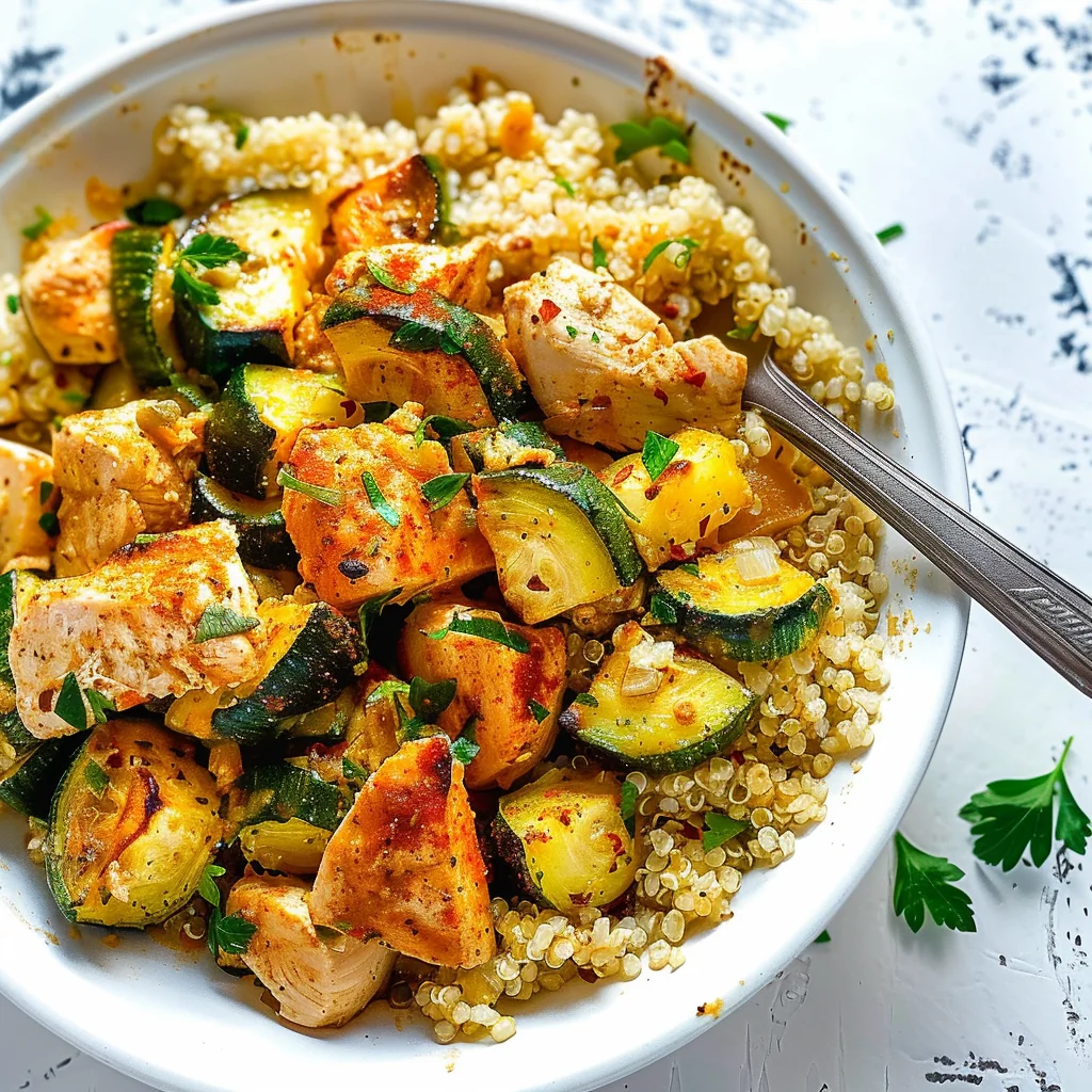 How to Make Easy Baked Chicken and Zucchini