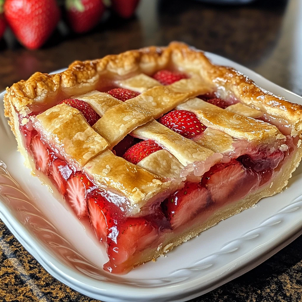 How to Make Easy Strawberry Slab Pie