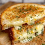 How to Make Garlic Bread Grilled Cheese