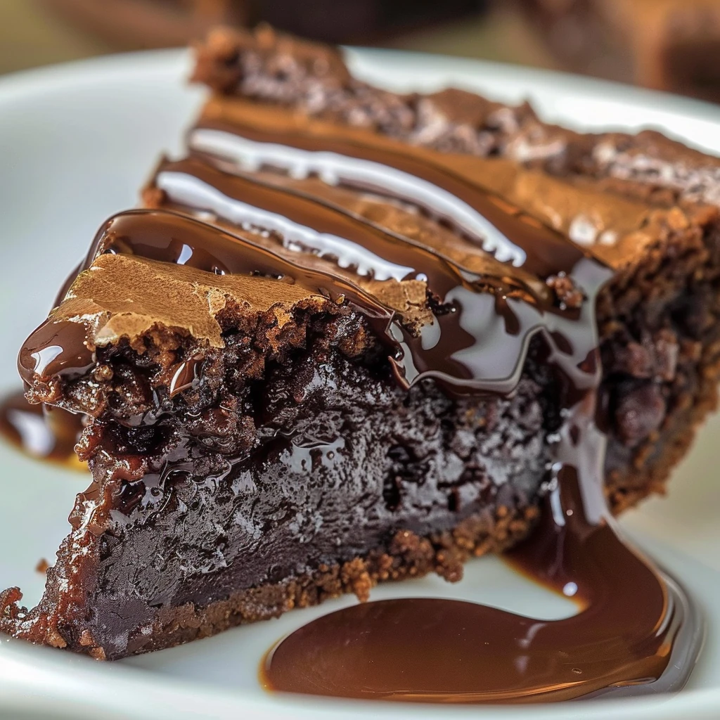 How to Make Gooey Brownie Pie