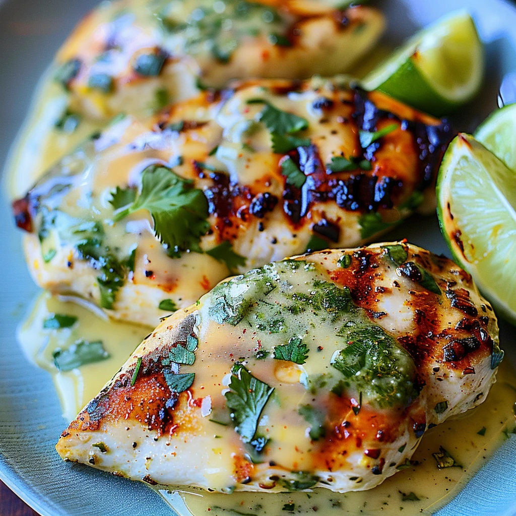 How to Make Grilled Salsa Verde Pepper Jack Chicken