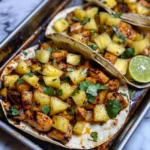 How to Make One Pan Chicken and Pineapple Tacos