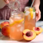 How to Make Peach Lemonade