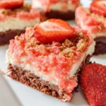 How to Make Strawberry Shortcake Brownies