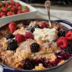 how to make Mixed Berry Cobbler