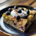How to Make Zucchini Blueberry Baked Oatmeal