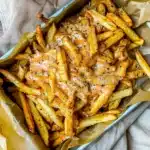 Crispy golden fries topped with rich melted cheese, caramelized onions, and tangy special sauce for crave-worthy animal style flavor.