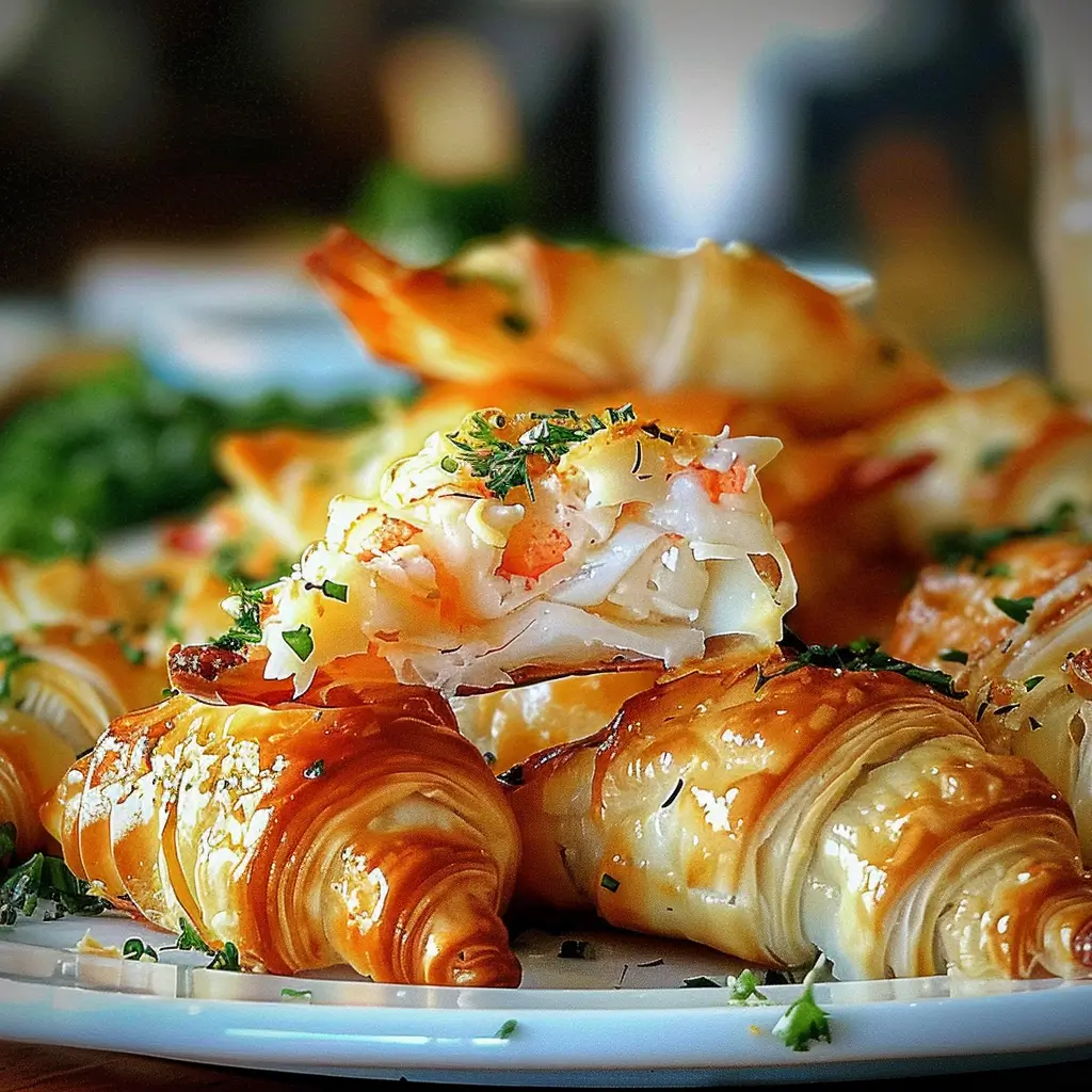 how to make Crab Crescent Bites