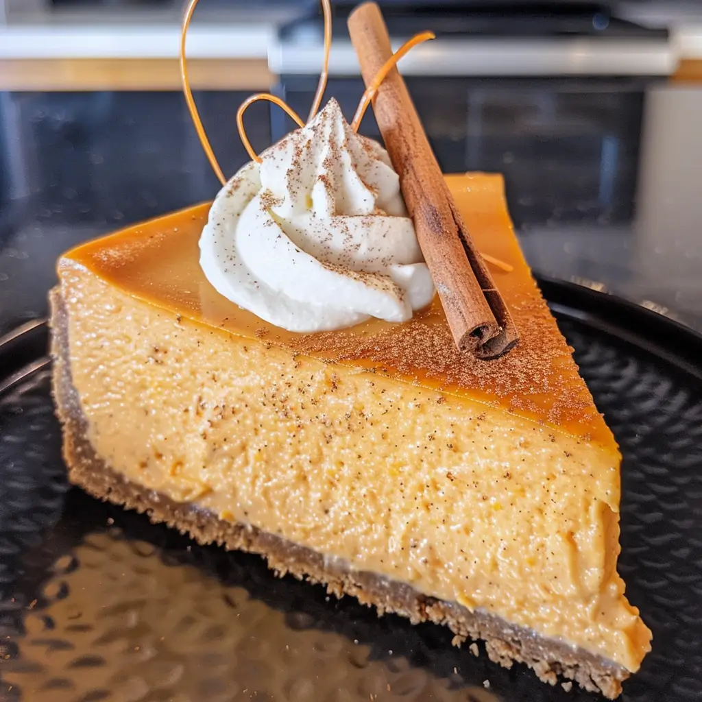 how to make High-Protein Pumpkin Cheesecake
