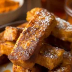 how to make Pumpkin French Toast Sticks